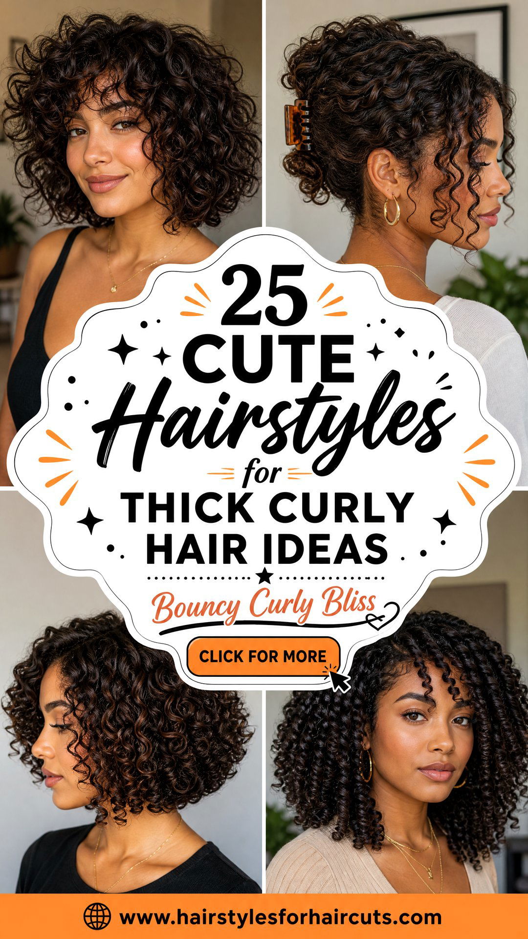 25 Cute Hairstyles for Thick Curly Hair Ideas - 25 Cute Hairstyles for Thick Curly Hair Ideas