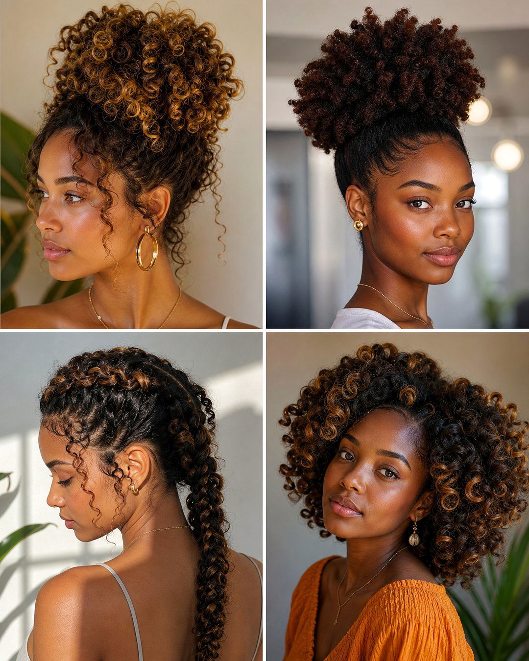 25 Cute Hairstyles for Thick Curly Hair Ideas