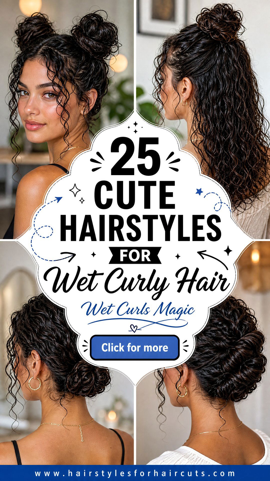 25 Cute Hairstyles for Wet Curly Hair to Try - 25 Cute Hairstyles for Wet Curly Hair to Try