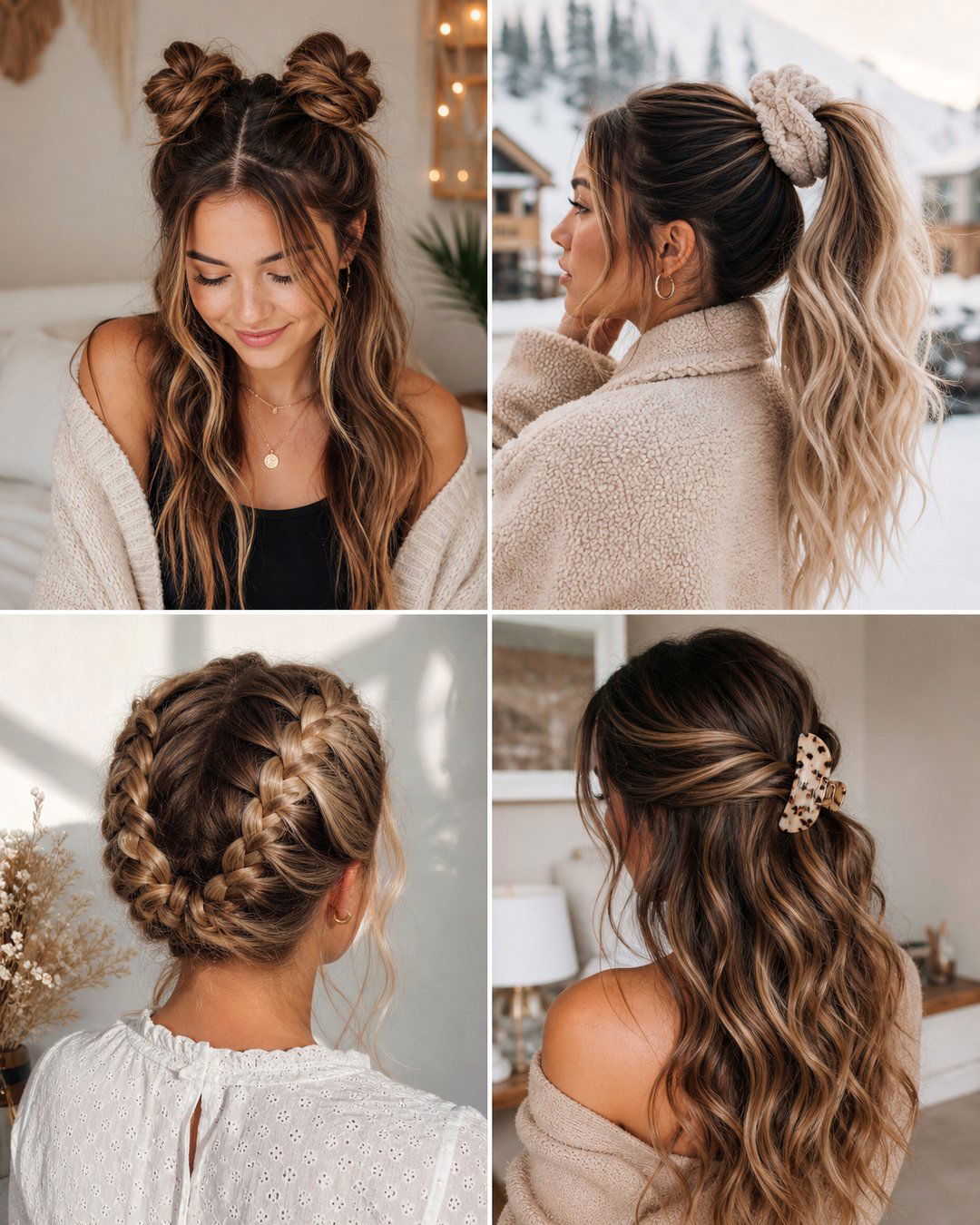 25 Cute Hairstyles for Winter to Stay Stylish