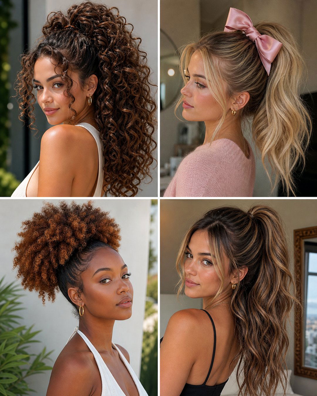 25 Cute High Pony Tail Hairstyles to Try Today