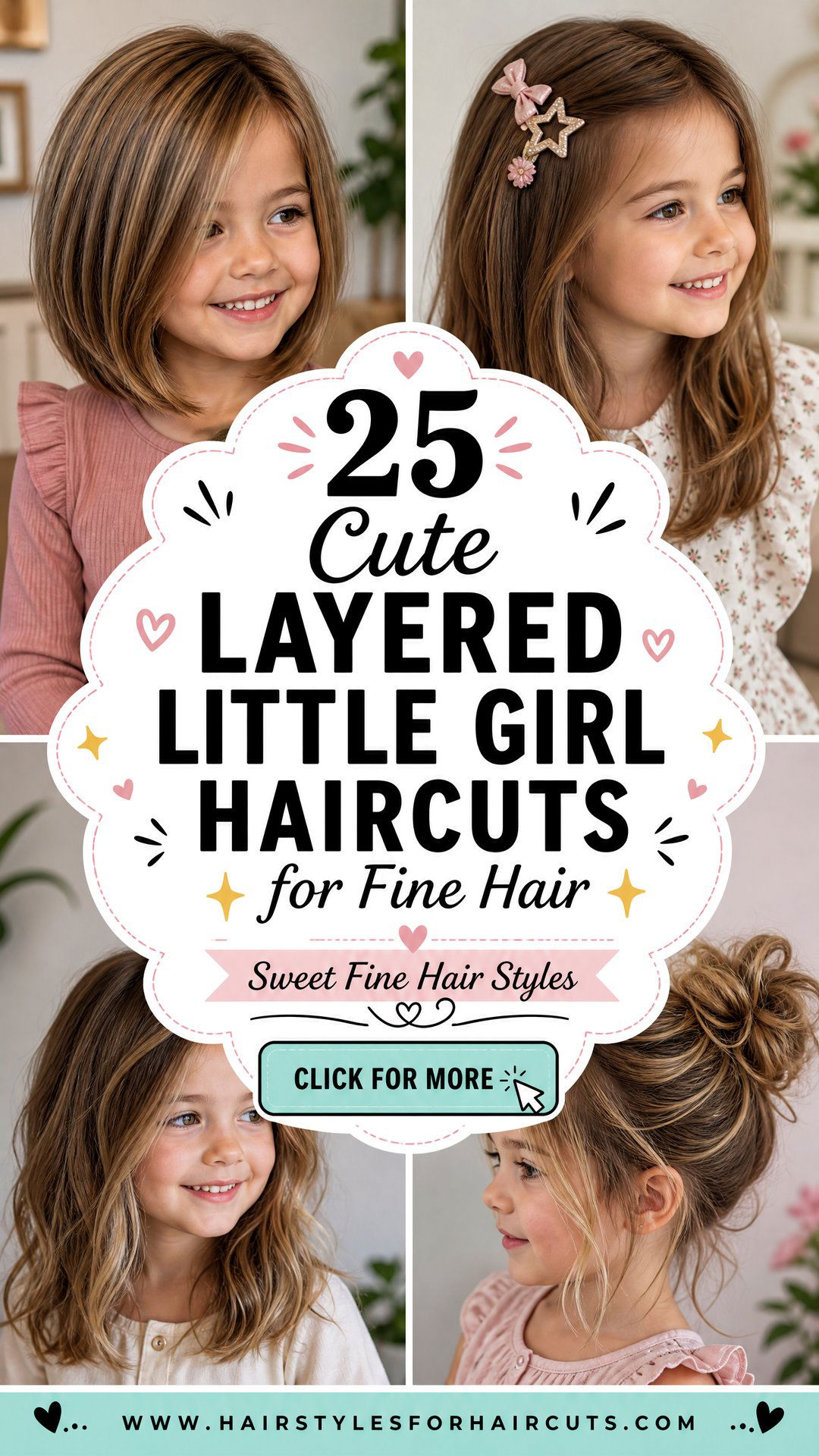 25 Cute Layered Little Girl Haircuts for Fine Hair - 25 Cute Layered Little Girl Haircuts for Fine Hair