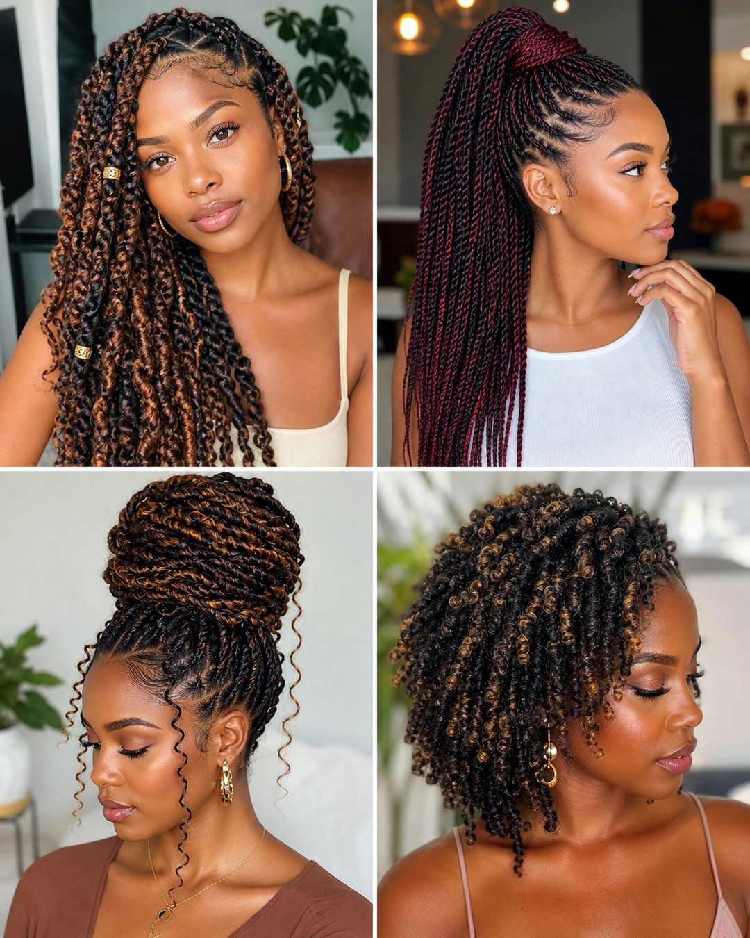 25 Cute Natural Hair Little Girl Twist Hairstyles