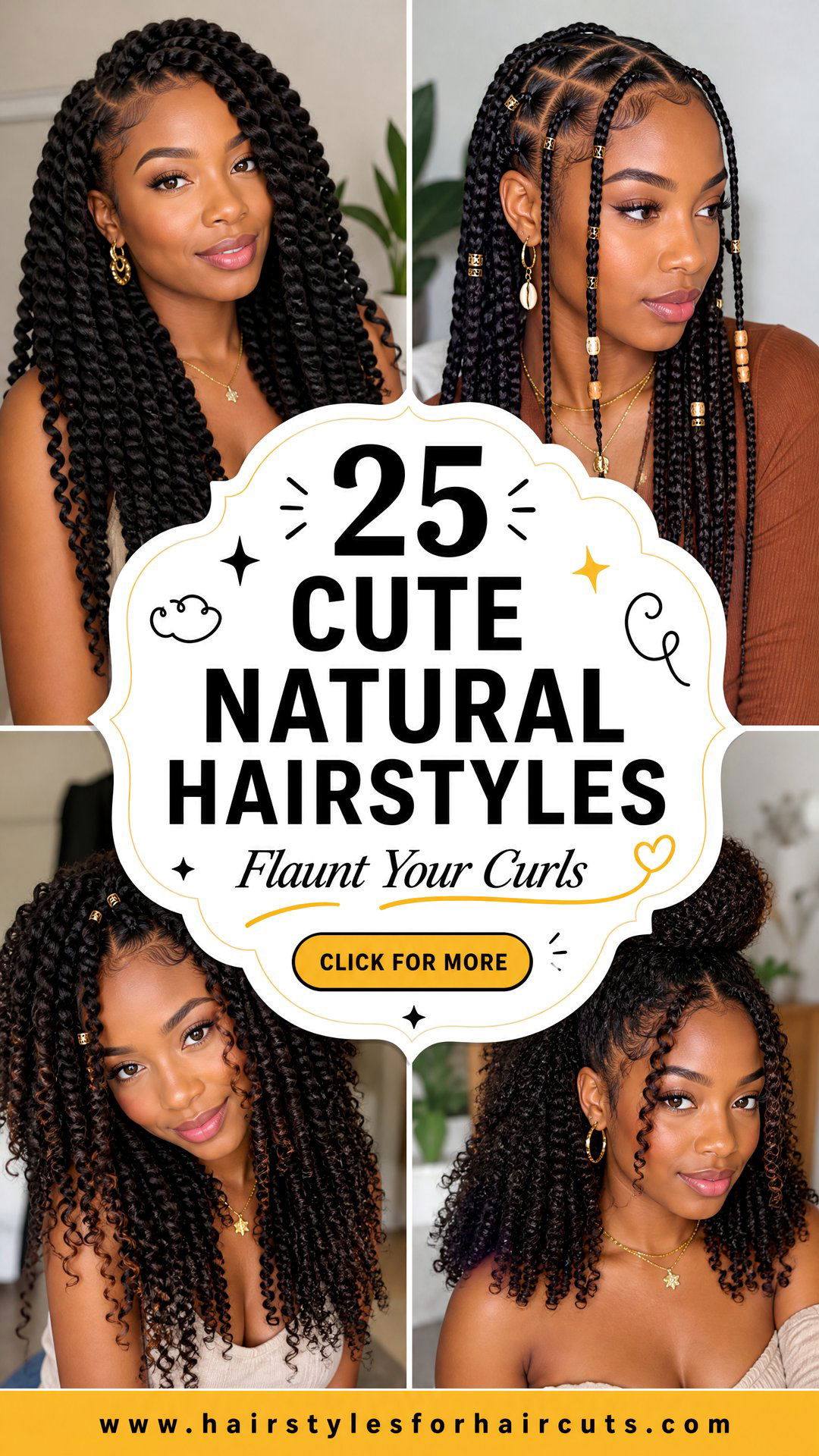 25 Cute Natural Hairstyles to Flaunt Your Curls - 25 Cute Natural Hairstyles to Flaunt Your Curls
