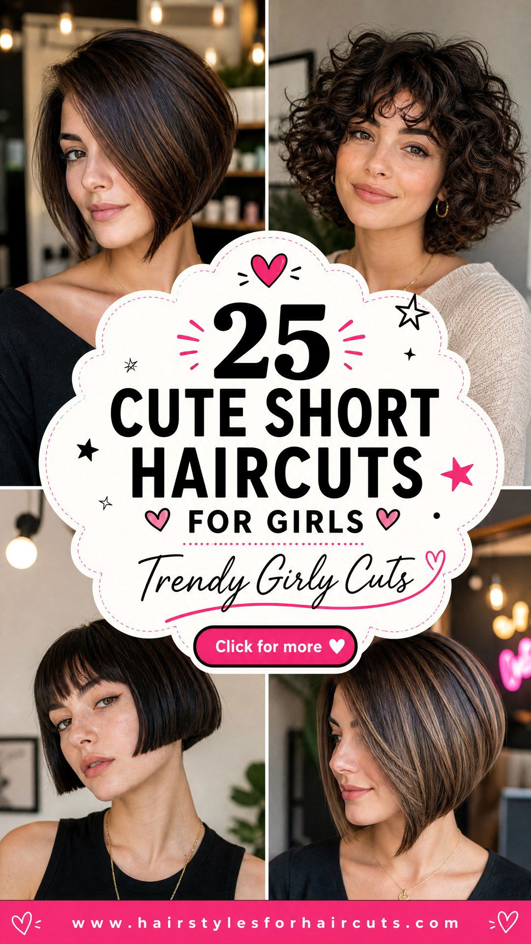25 Cute Short Haircuts for Girls Trendy Styles - 25 Cute Short Haircuts for Girls: Trendy Styles