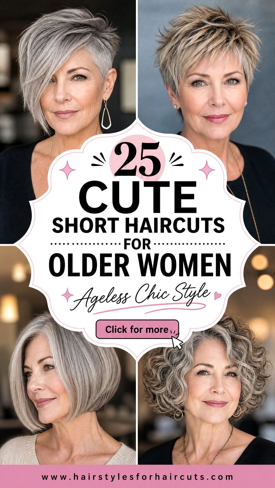 25 Cute Short Haircuts for Older Women to Try - 25 Cute Short Haircuts for Older Women to Try