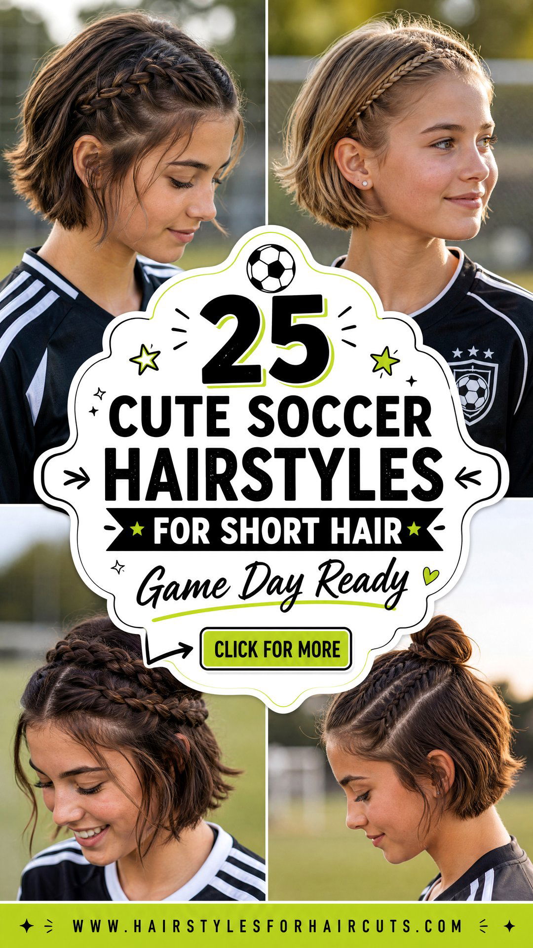 25 Cute Soccer Hairstyles for Short Hair to Try Today - 25 Cute Soccer Hairstyles for Short Hair to Try Today