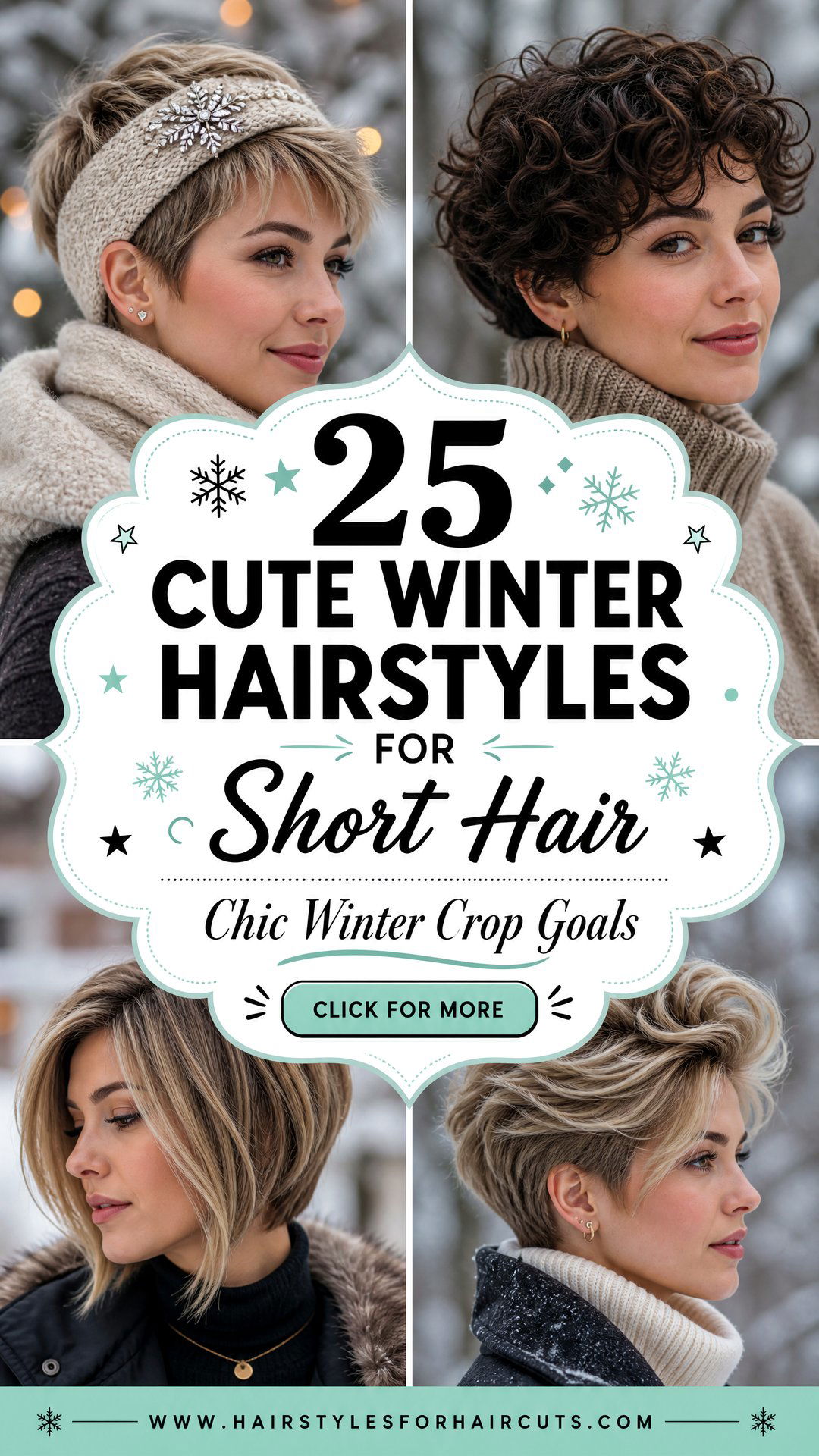 25 Cute Winter Hairstyles for Short Hair to Love - 25 Cute Winter Hairstyles for Short Hair to Love