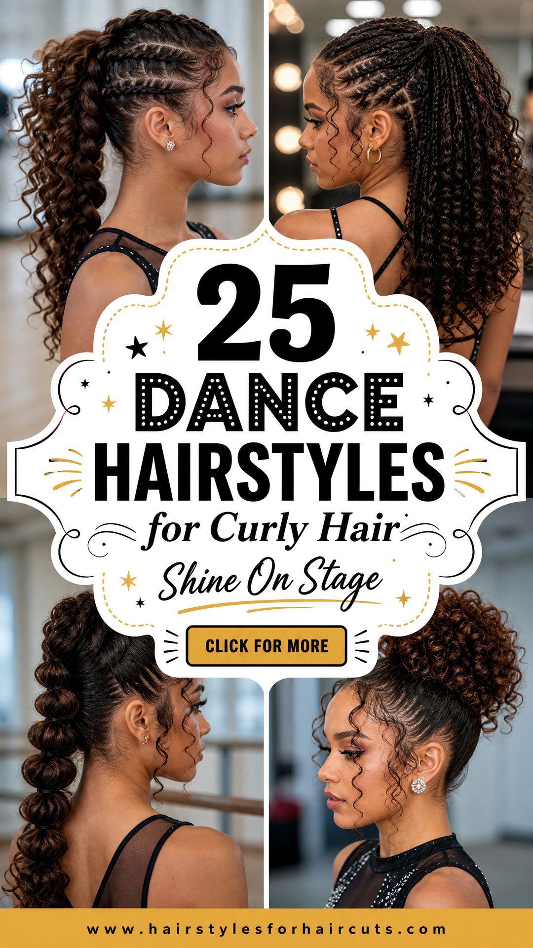 25 Dance Hairstyles for Curly Hair to Shine On Stage - 25 Dance Hairstyles for Curly Hair to Shine On Stage