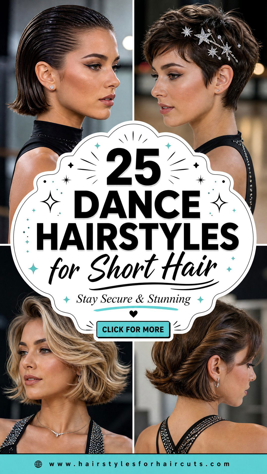 25 Dance Hairstyles for Short Hair That Stay Secure - 25 Dance Hairstyles for Short Hair That Stay Secure