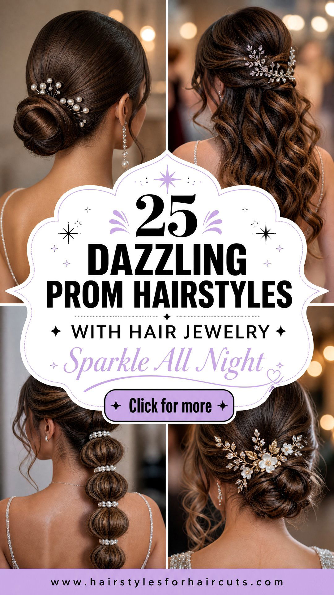 25 Dazzling Prom Hairstyles With Hair Jewelry to Try - 25 Dazzling Prom Hairstyles With Hair Jewelry to Try