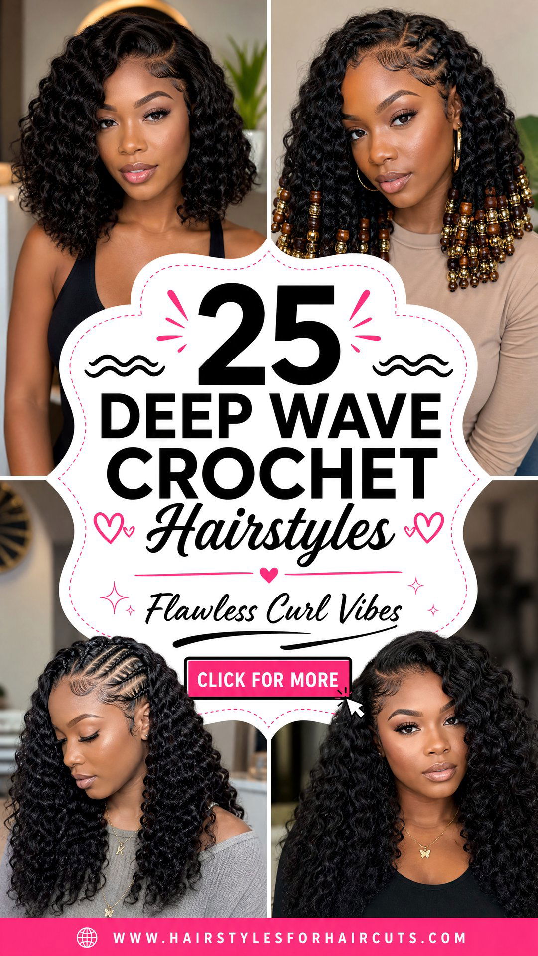 25 Deep Wave Crochet Hairstyles for Flawless Curls - 25 Deep Wave Crochet Hairstyles for Flawless Curls