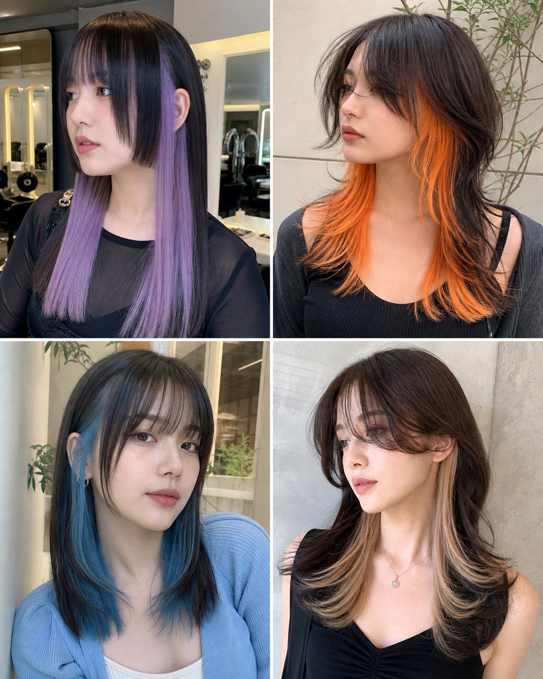 25 Double Unicorn Haircuts for Straight Hair