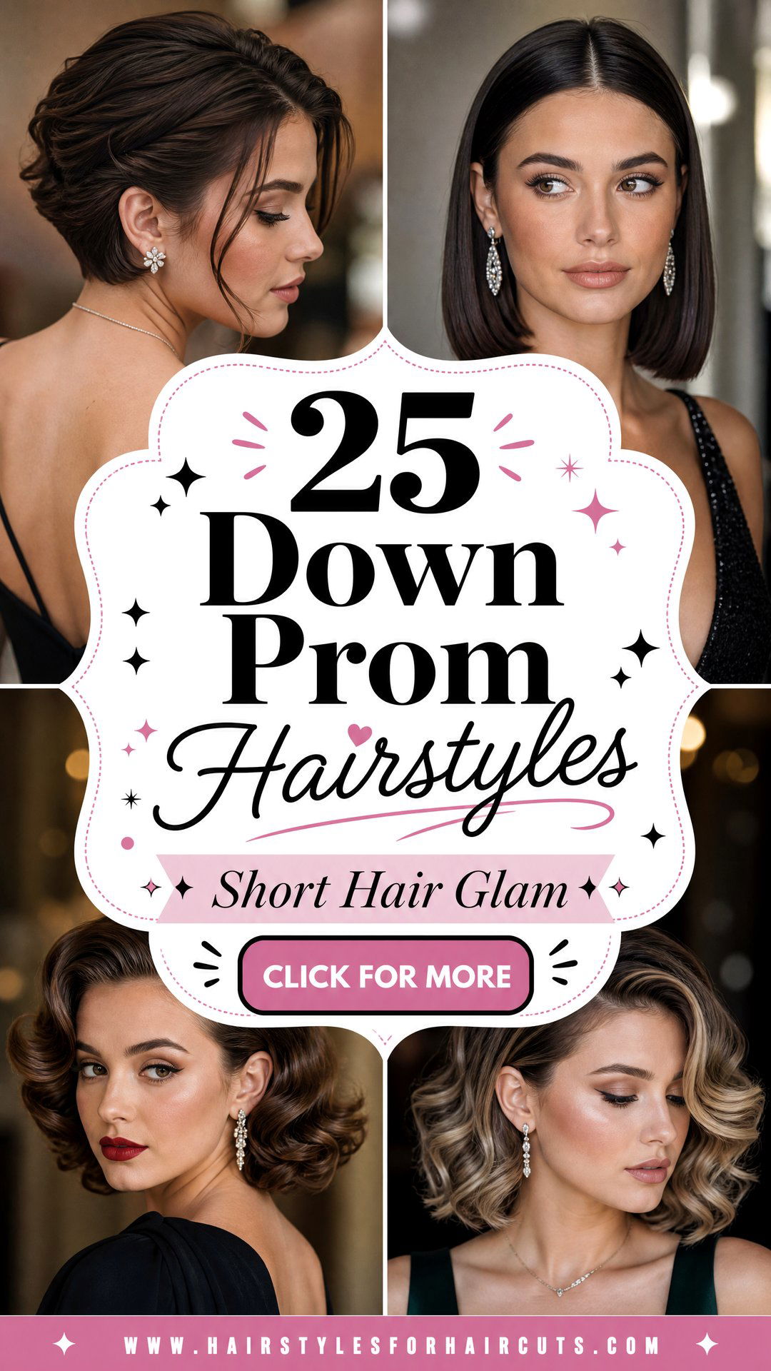 25 Down Prom Hairstyles for Short Hair Beauties - 25 Down Prom Hairstyles for Short Hair Beauties