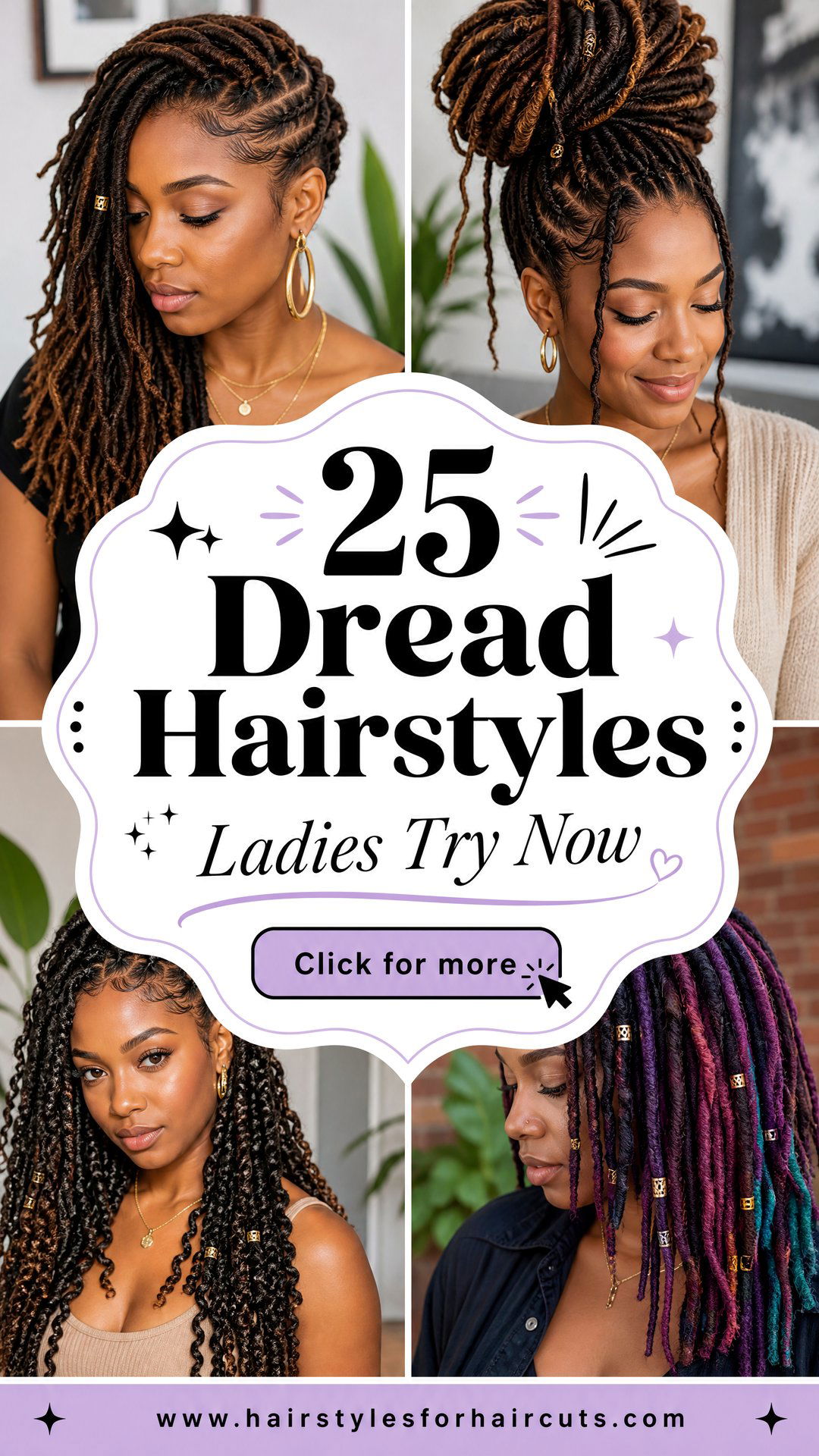 25 Dread Hairstyles for Ladies to Try Right Now - 25 Dread Hairstyles for Ladies to Try Right Now