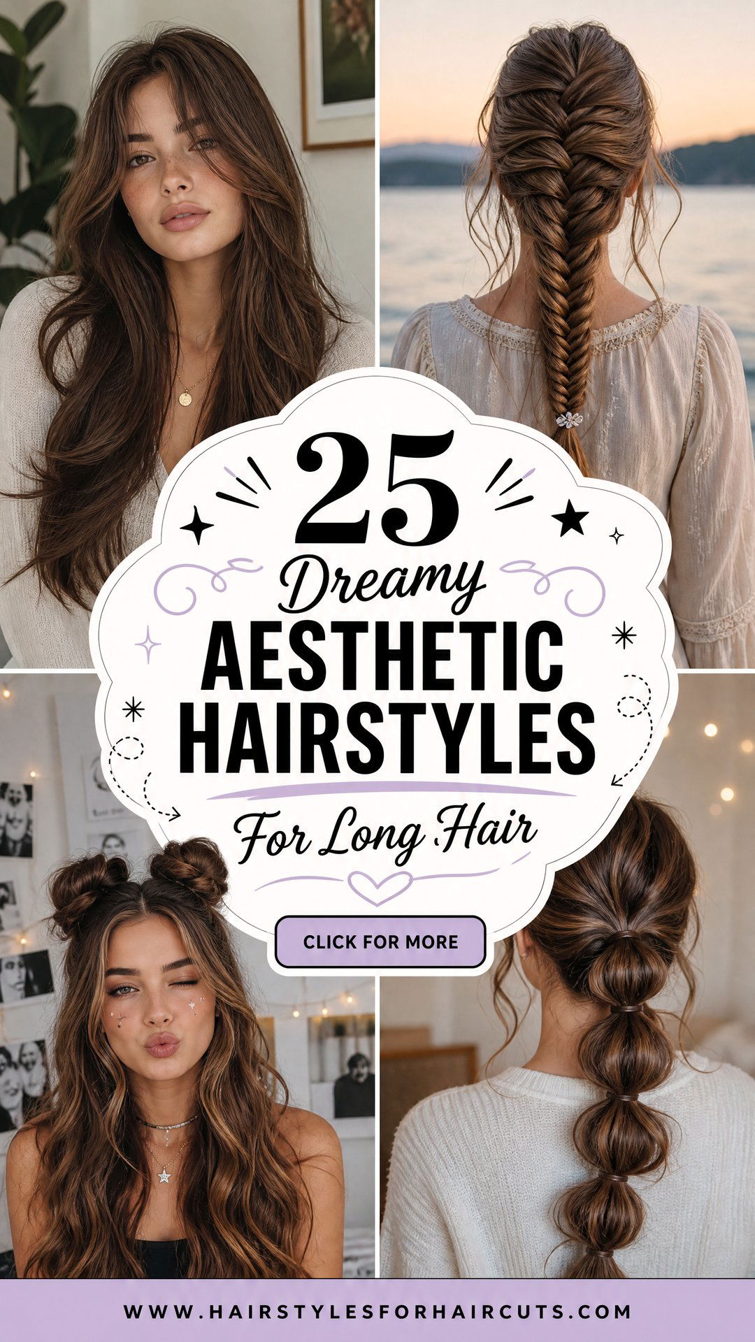 25 Dreamy Aesthetic Hairstyles for Long Hair - 25 Dreamy Aesthetic Hairstyles for Long Hair
