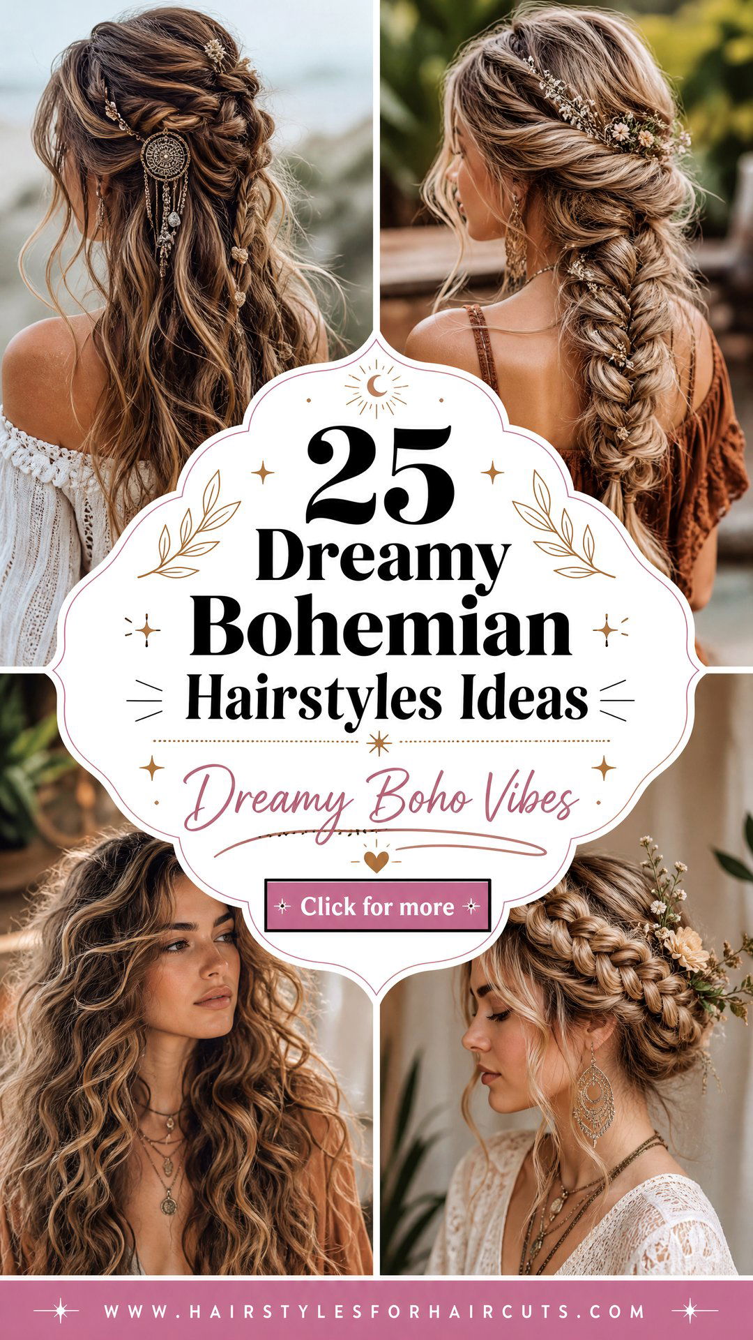 25 Dreamy Bohemian Hairstyles to Inspire Your Look - 25 Dreamy Bohemian Hairstyles to Inspire Your Look
