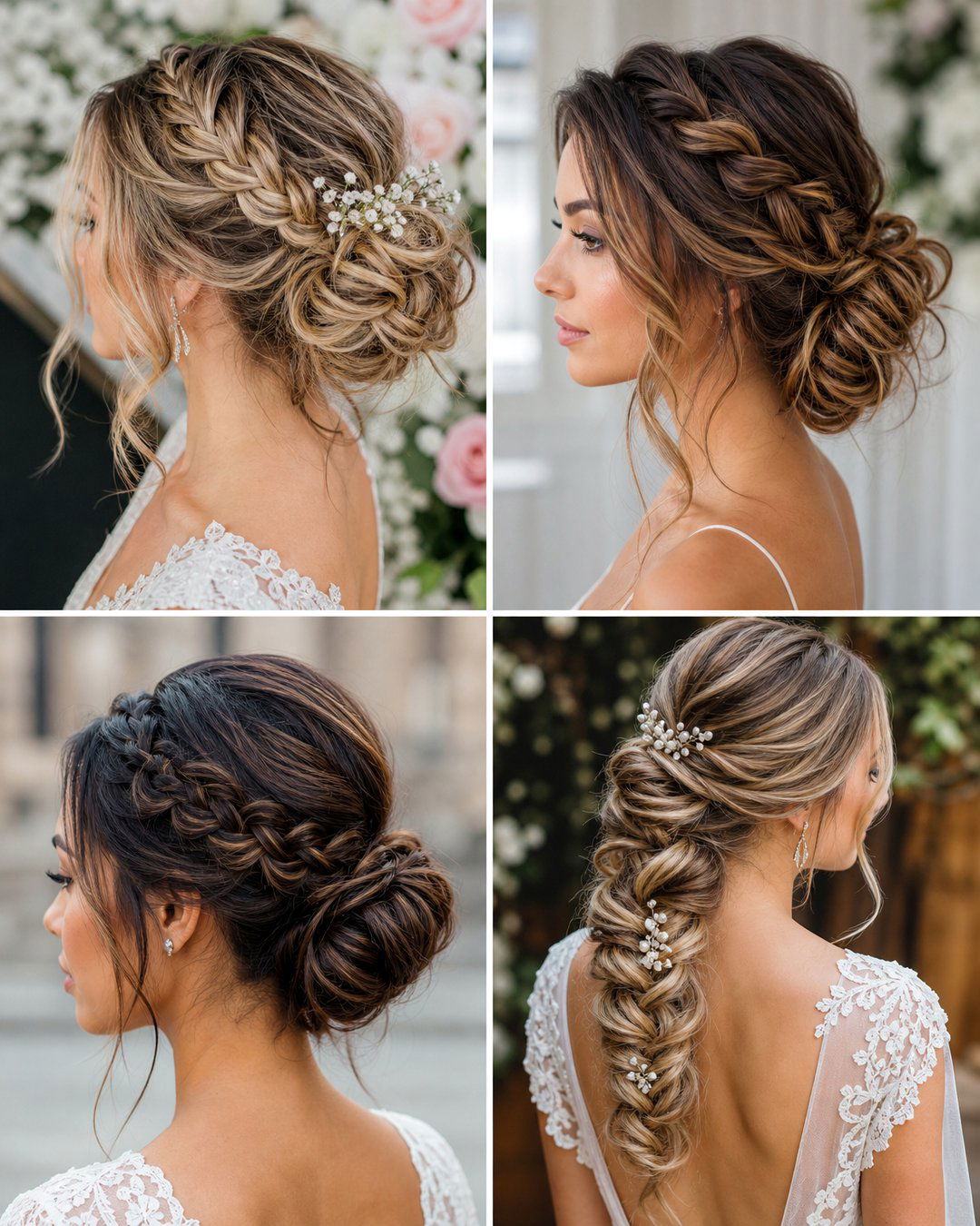 25 Dreamy Wedding Hairstyles With Braids for Brides