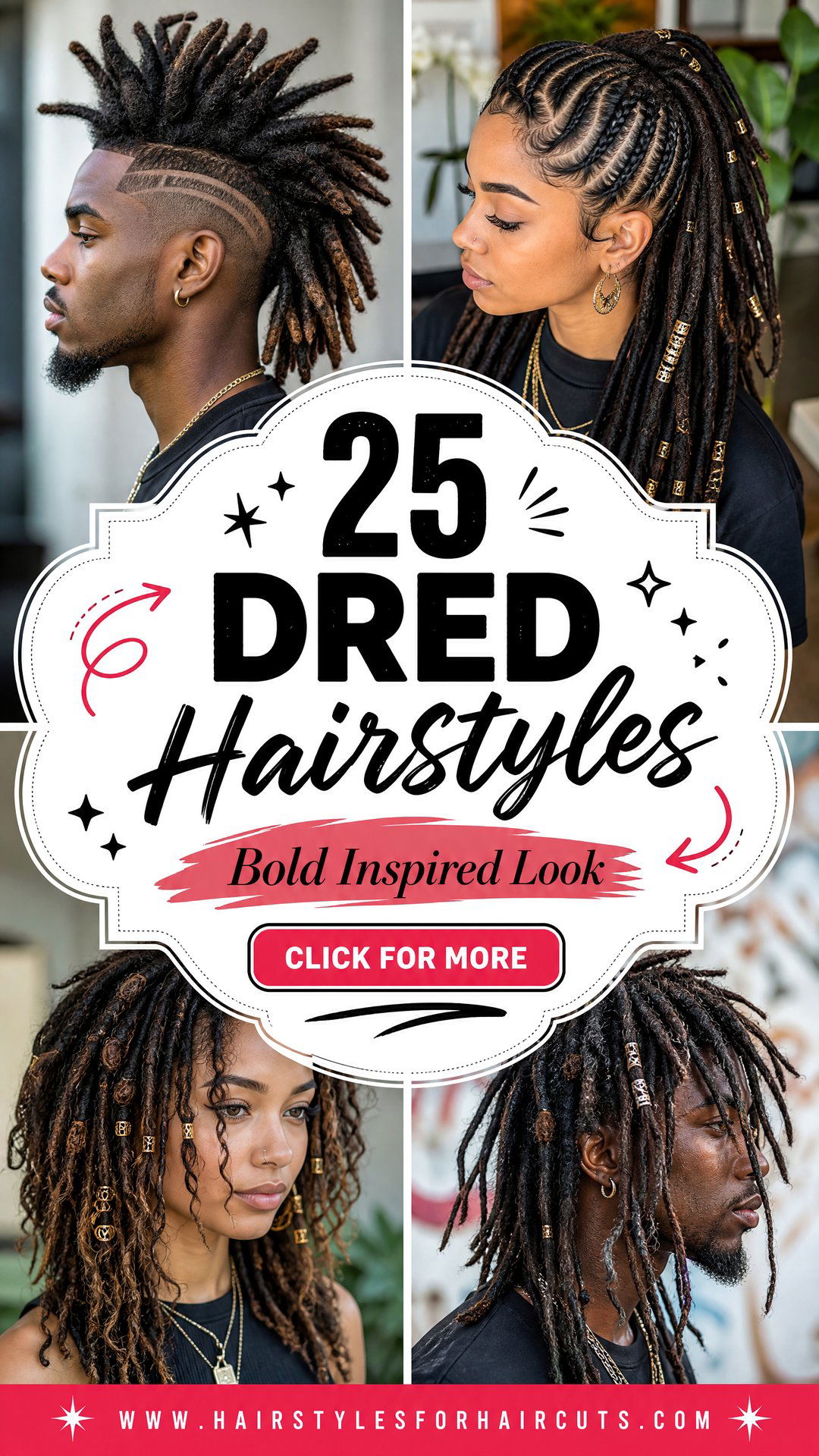 25 Dred Hairstyles to Inspire Your Next Bold Look - 25 Dred Hairstyles to Inspire Your Next Bold Look