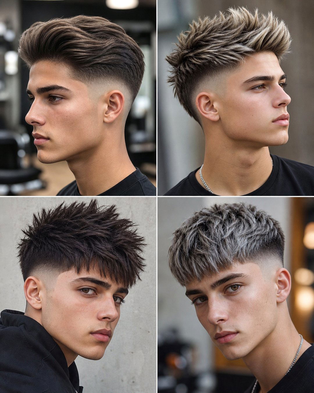 25 Drop Fade Haircuts Straight Hair Trendy Styles