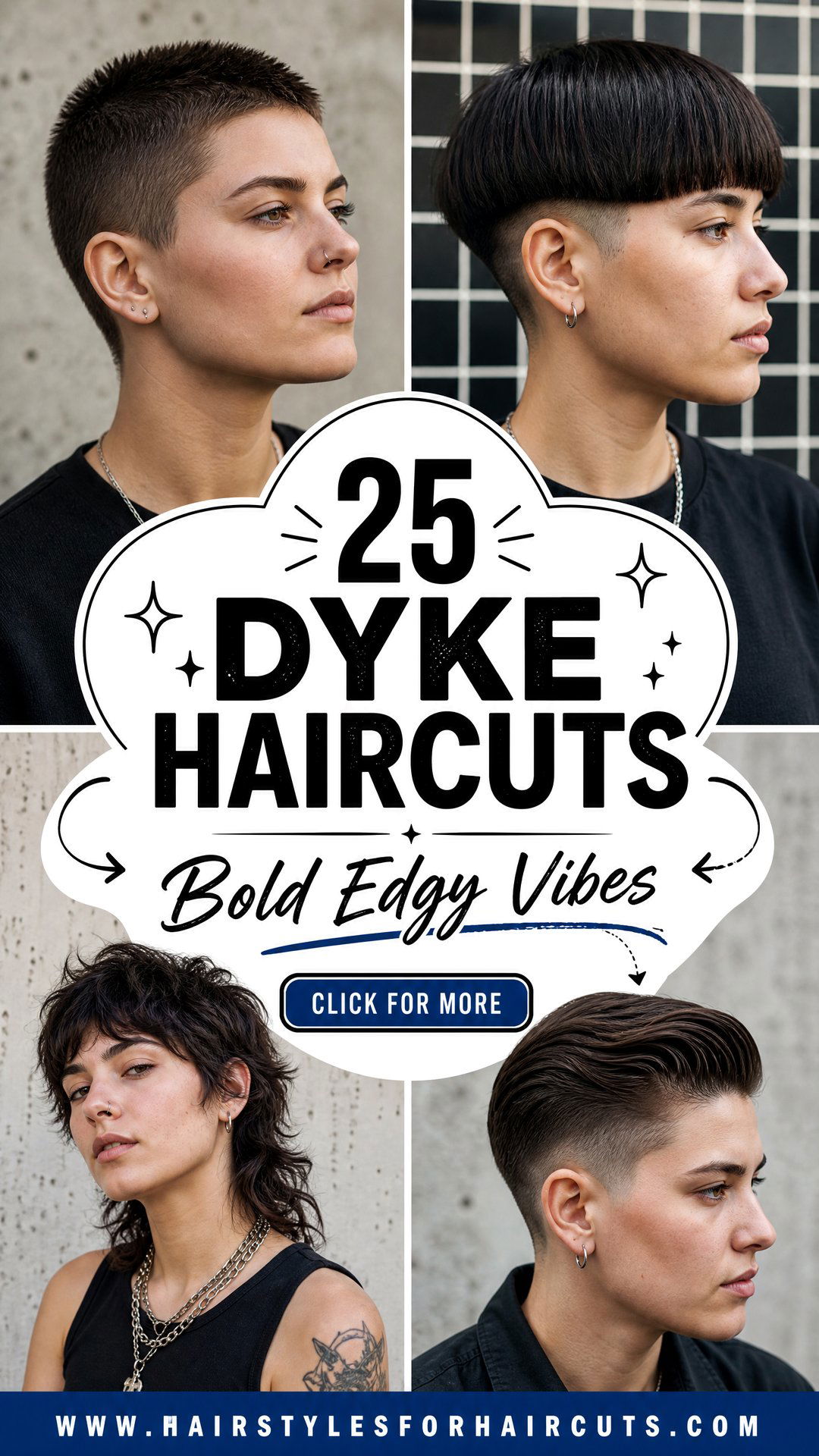 25 Dyke Haircuts for a Bold Edgy Look - 25 Dyke Haircuts for a Bold, Edgy Look