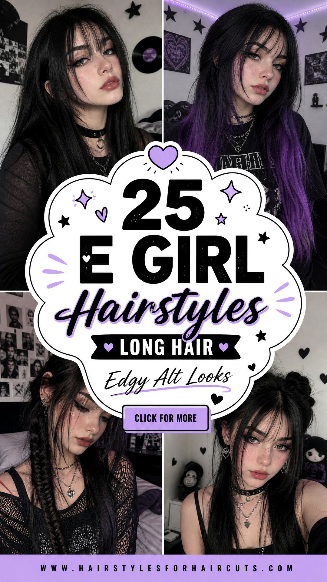25 E Girl Hairstyles Long Hair Edgy Alt Looks - 25 E Girl Hairstyles Long Hair: Edgy Alt Looks