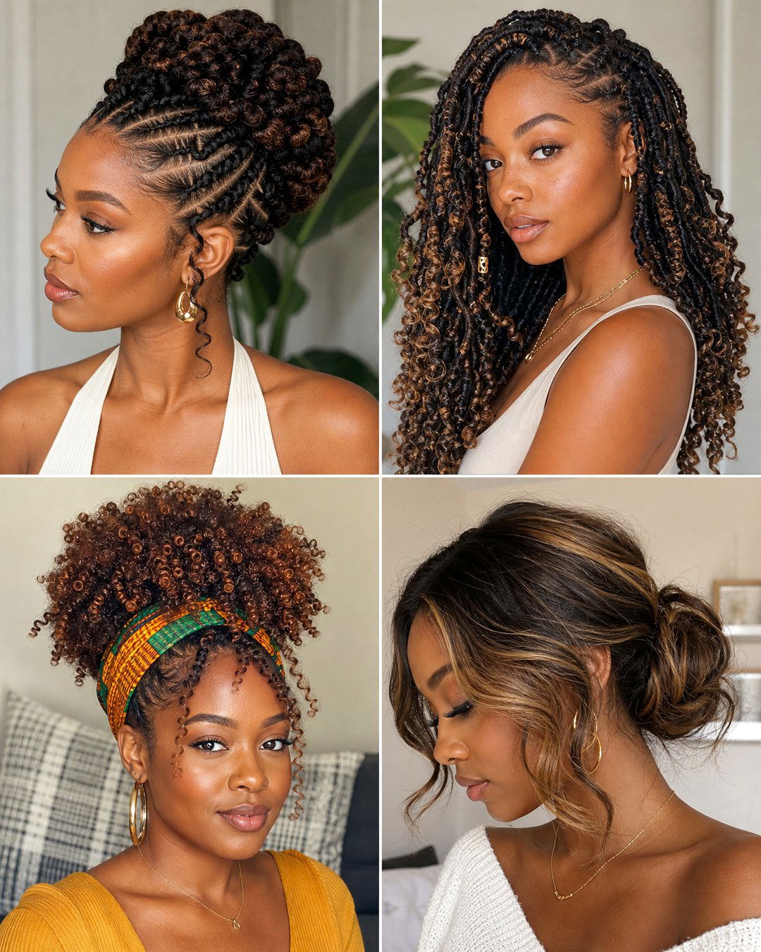 25 Easy Black Hairstyles Quick and Stunning Looks