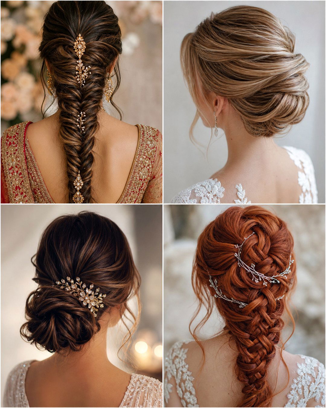 25 Easy Bridal Hairstyles for Long Hair Wedding Looks