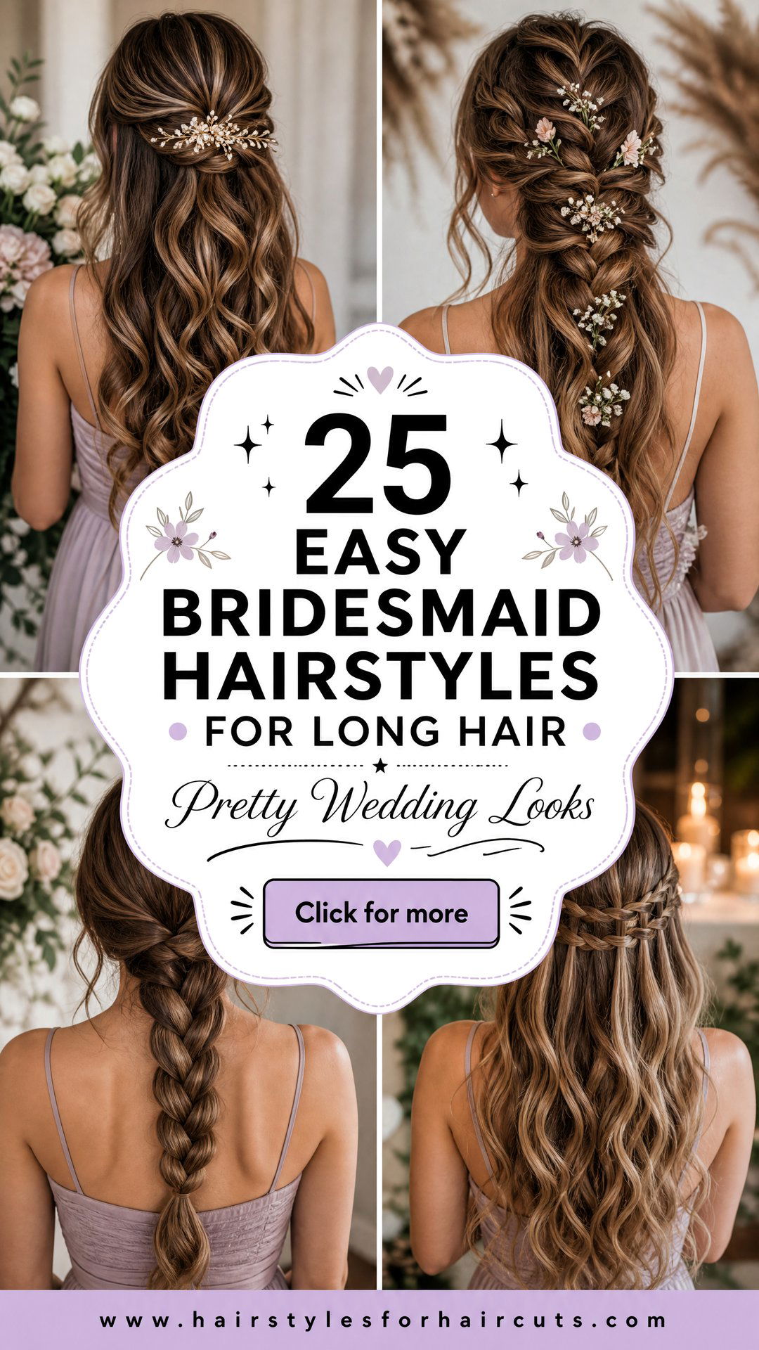 25 Easy Bridesmaid Hairstyles for Long Hair Ideas - 25 Easy Bridesmaid Hairstyles for Long Hair Ideas