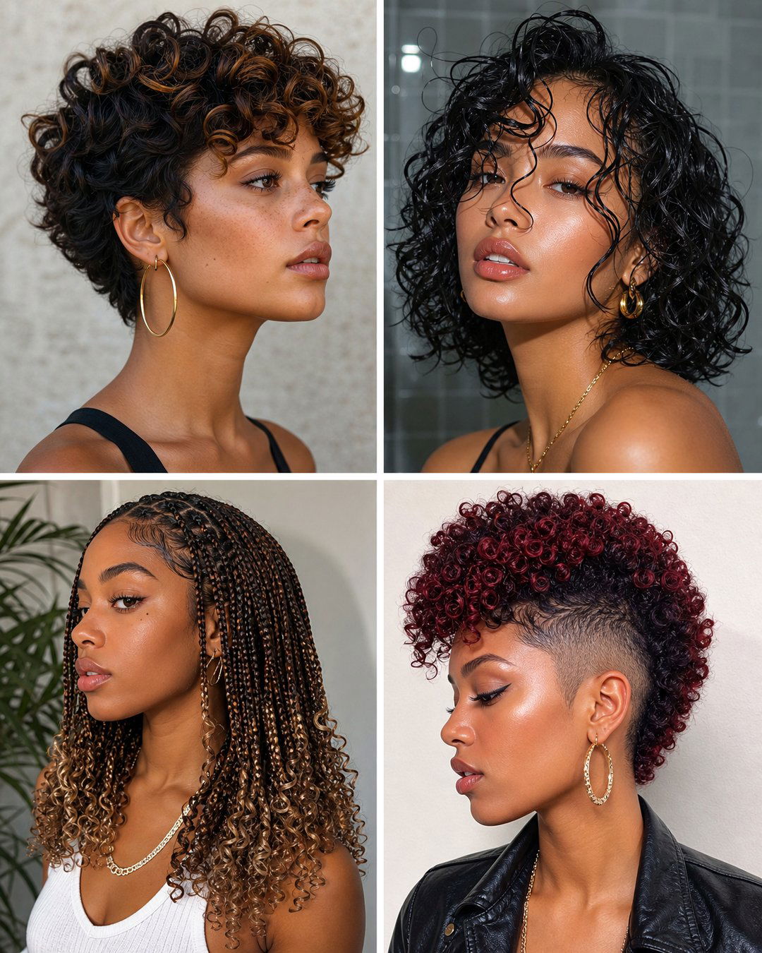 25 Easy Curly Hairstyles Drawing Ideas for Artists