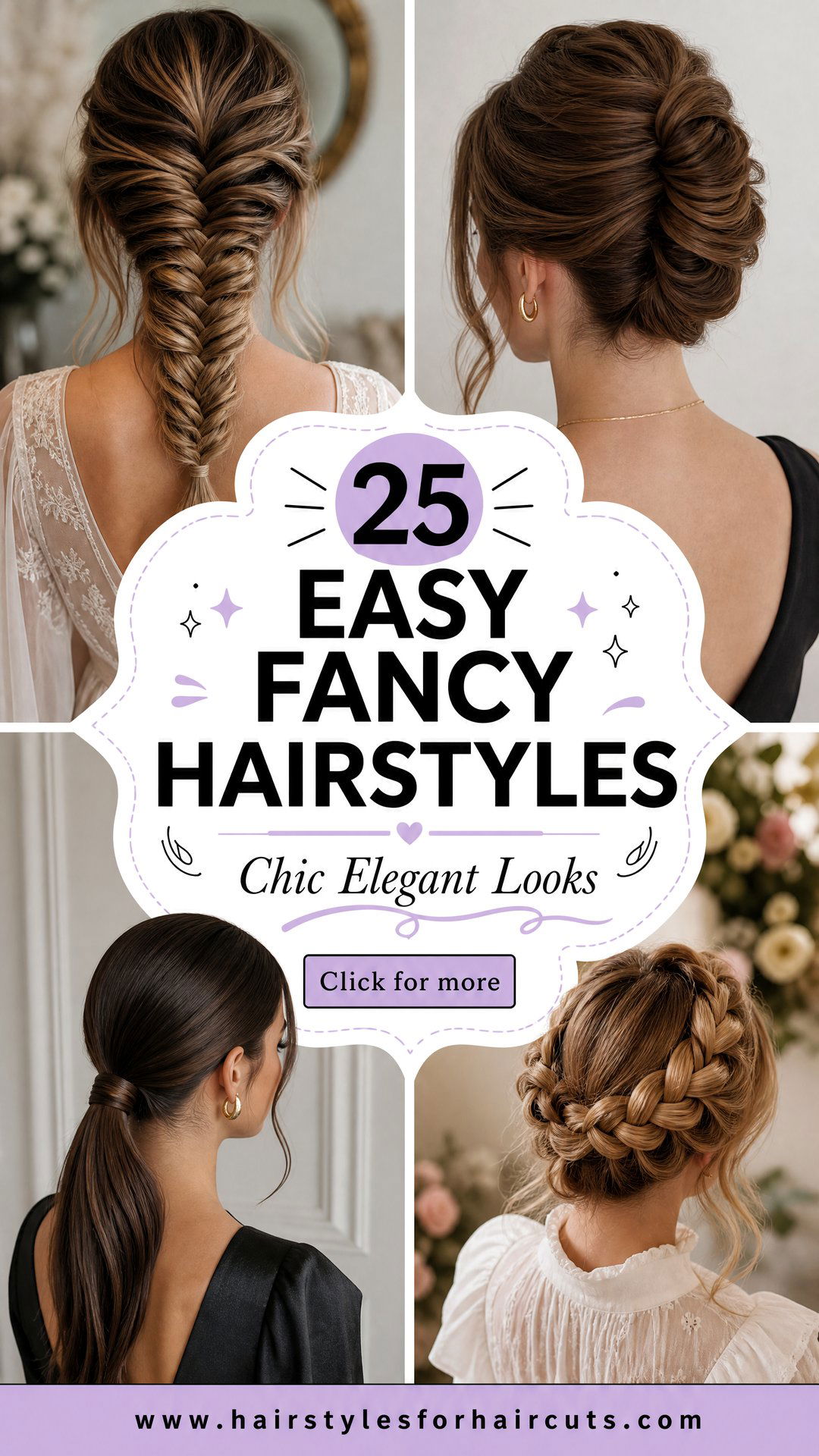 25 Easy Fancy Hairstyles for Medium Hair Ideas - 25 Easy Fancy Hairstyles for Medium Hair Ideas