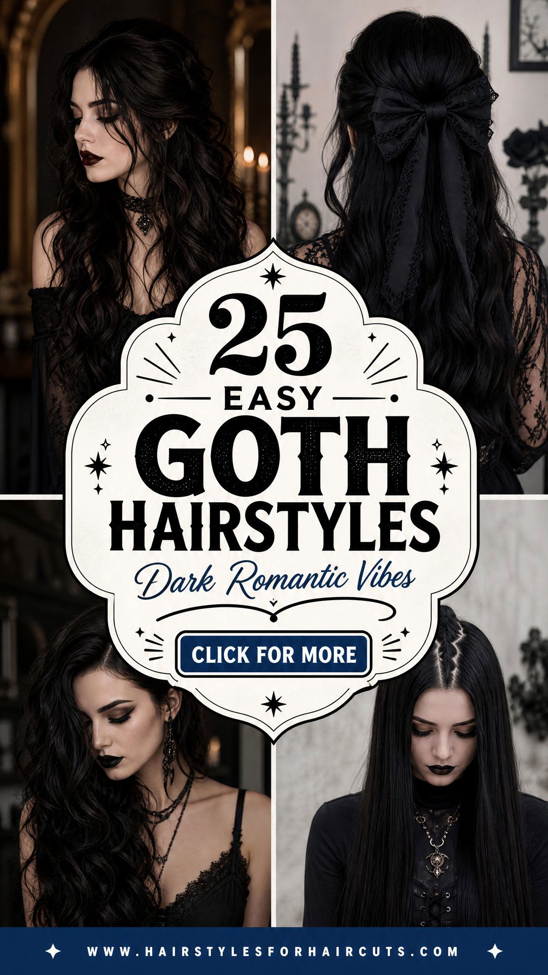 25 Easy Goth Hairstyles for Long Hair to Rock Daily - 25 Easy Goth Hairstyles for Long Hair to Rock Daily