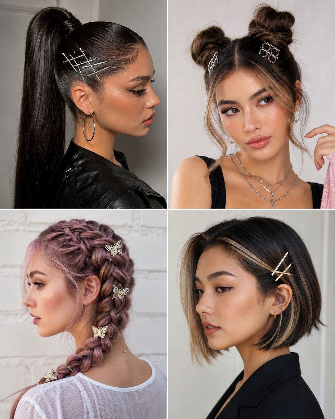 25 Easy Hair Clip Hairstyles for Effortless Style