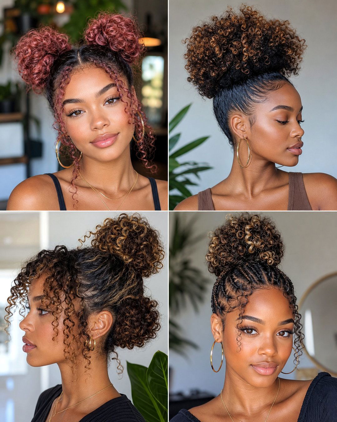25 Easy Hairstyles for Girls With Curly Hair