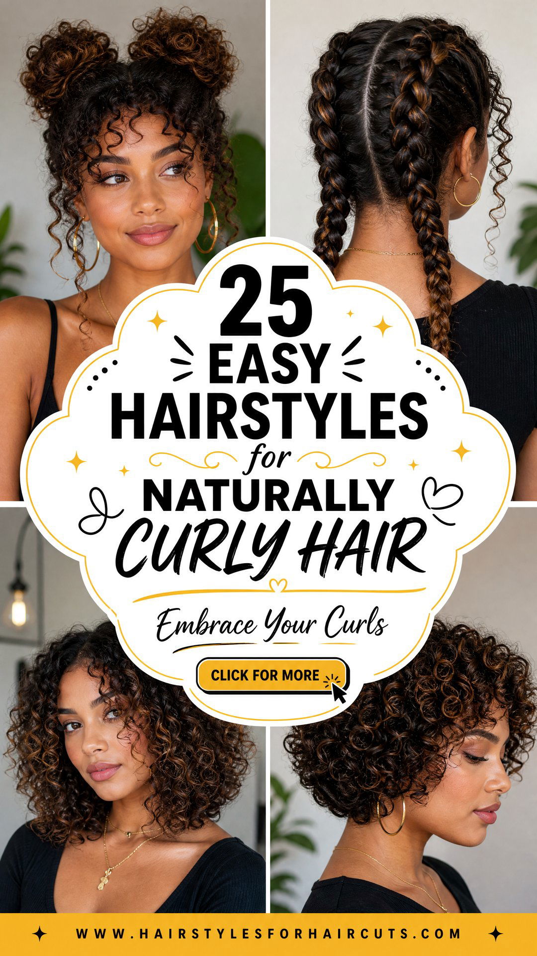 25 Easy Hairstyles for Naturally Curly Hair to Try Today - 25 Easy Hairstyles for Naturally Curly Hair to Try Today