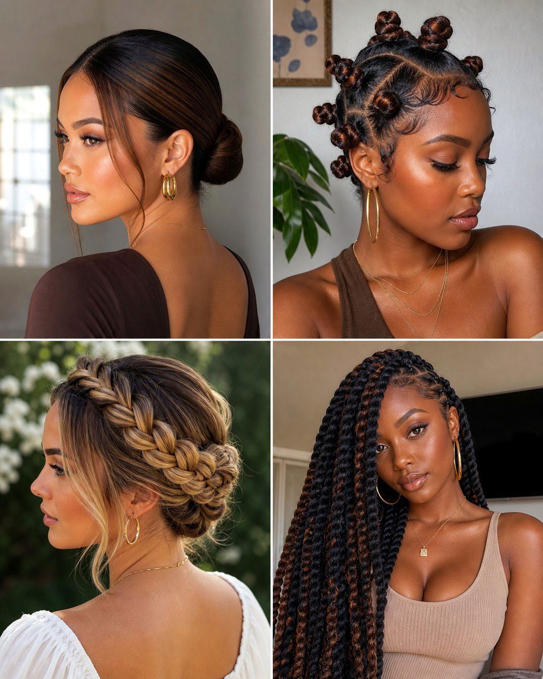 25 Easy Hairstyles for Thick Hair Black Girl Will Love