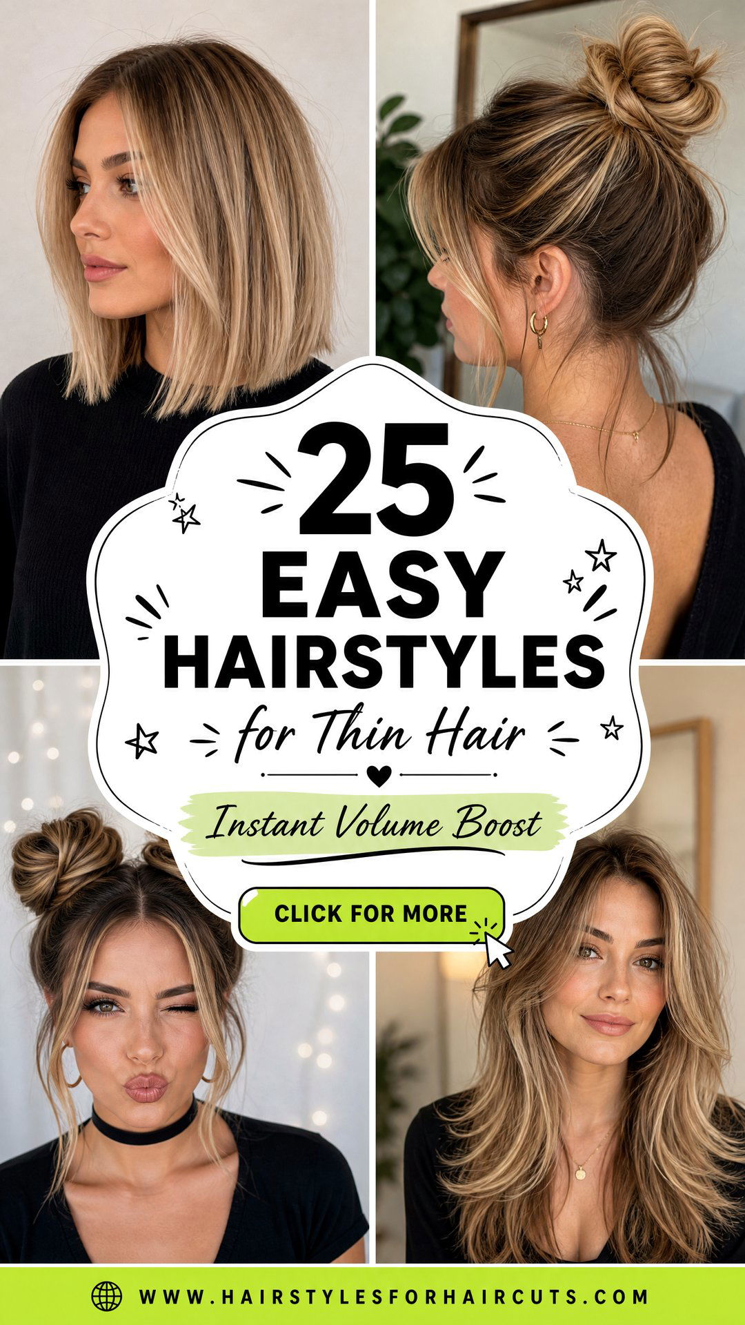 25 Easy Hairstyles for Thin Hair to Add Instant Volume - 25 Easy Hairstyles for Thin Hair to Add Instant Volume
