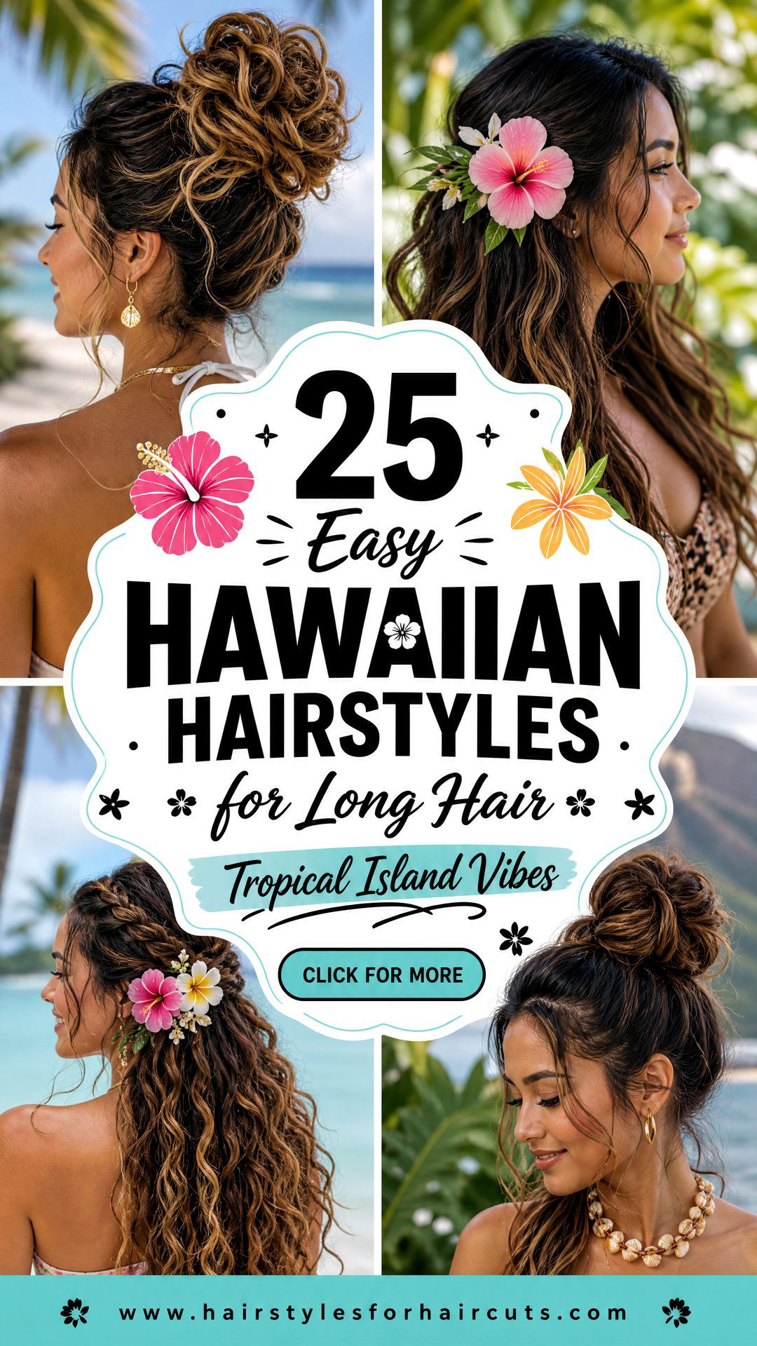 25 Easy Hawaiian Hairstyles for Long Hair Tropical Vibes - 25 Easy Hawaiian Hairstyles for Long Hair: Tropical Vibes