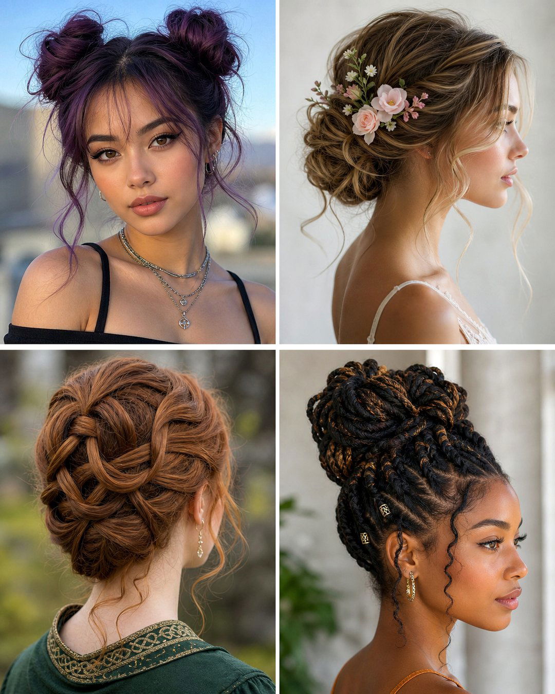 25 Easy Up Hairstyles for Medium Hair to Try Now