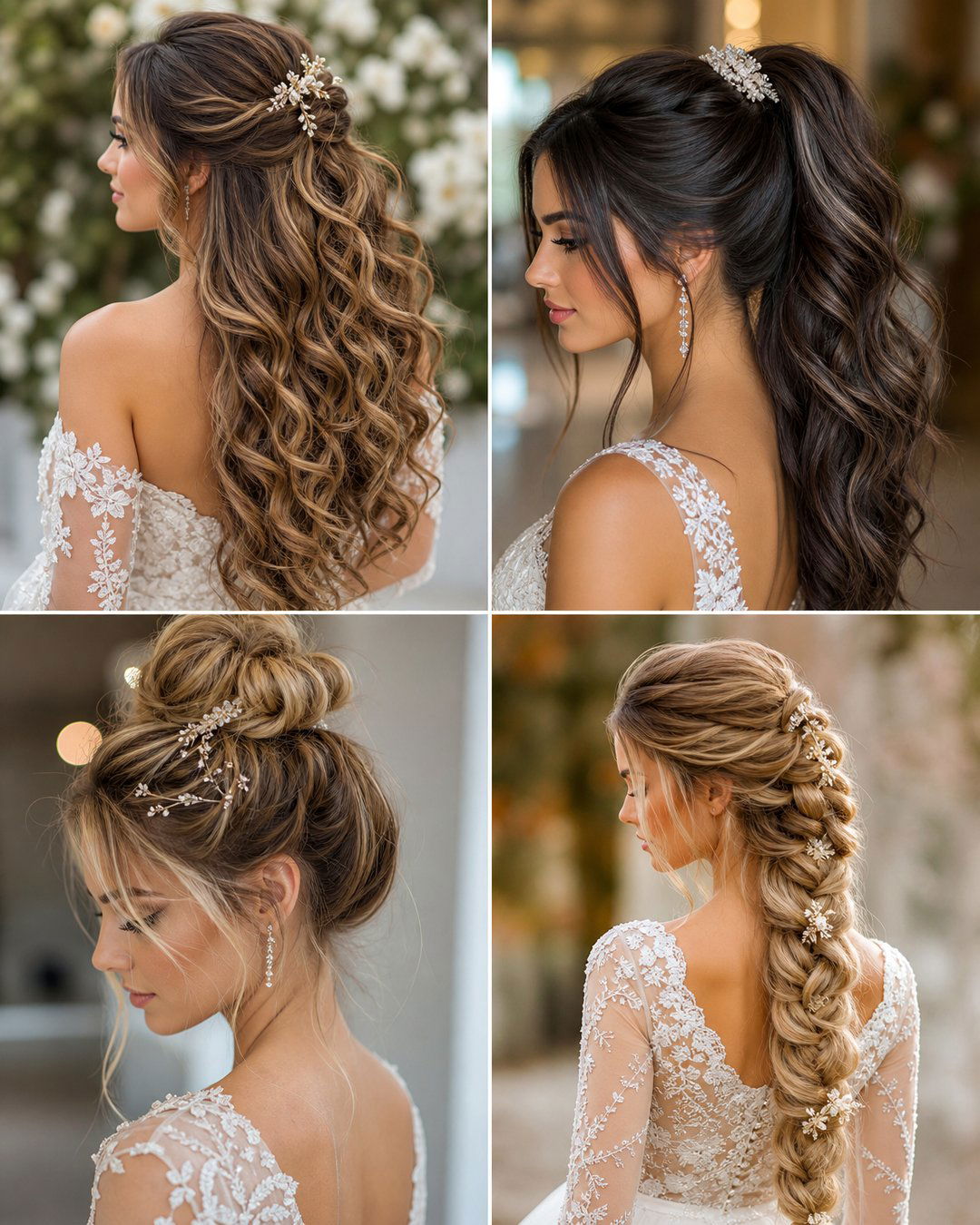 25 Easy Wedding Hairstyles Long Hair Ideas to Love