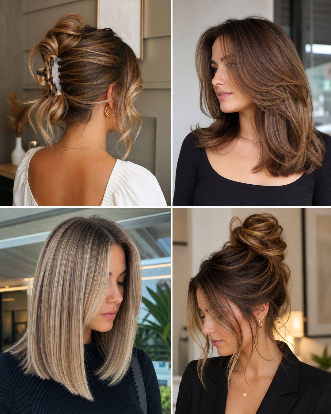 25 Easy Work Hairstyles for Medium Hair to Try