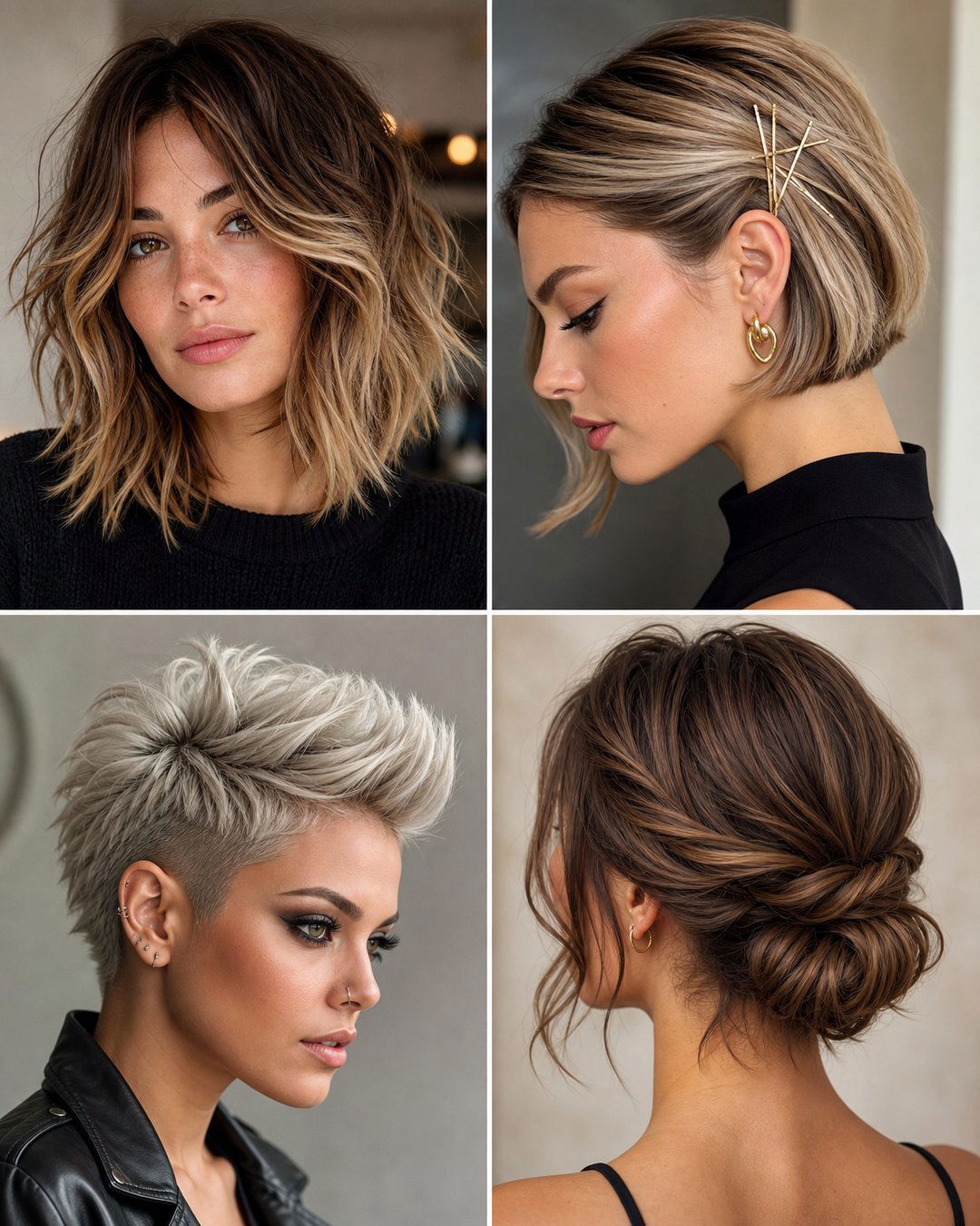 25 Easy Work Hairstyles for Short Hair to Try