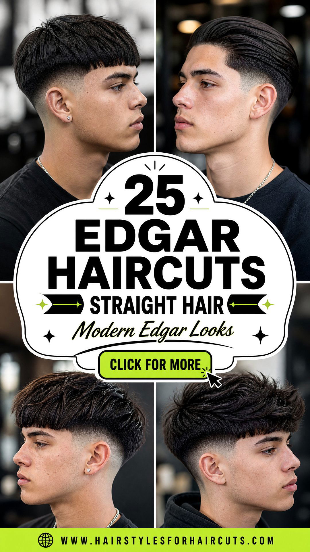 25 Edgar Haircuts Straight Hair Looks to Try Now - 25 Edgar Haircuts Straight Hair Looks to Try Now
