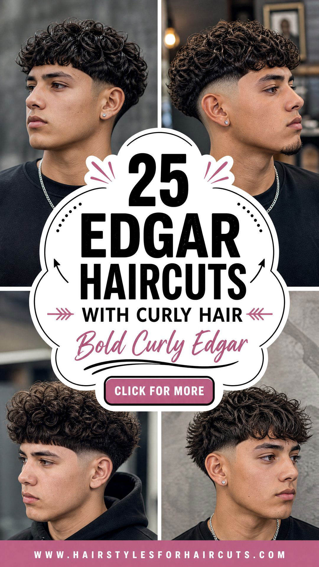 25 Edgar Haircuts With Curly Hair Trendy Styles for Men - 25 Edgar Haircuts With Curly Hair: Trendy Styles for Men