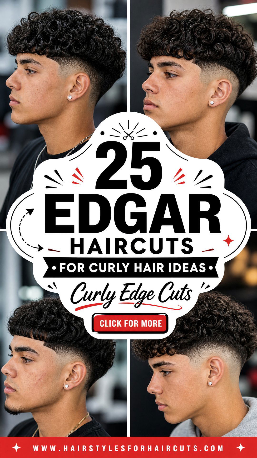 25 Edgar Haircuts for Curly Hair to Try Right Now - 25 Edgar Haircuts for Curly Hair to Try Right Now