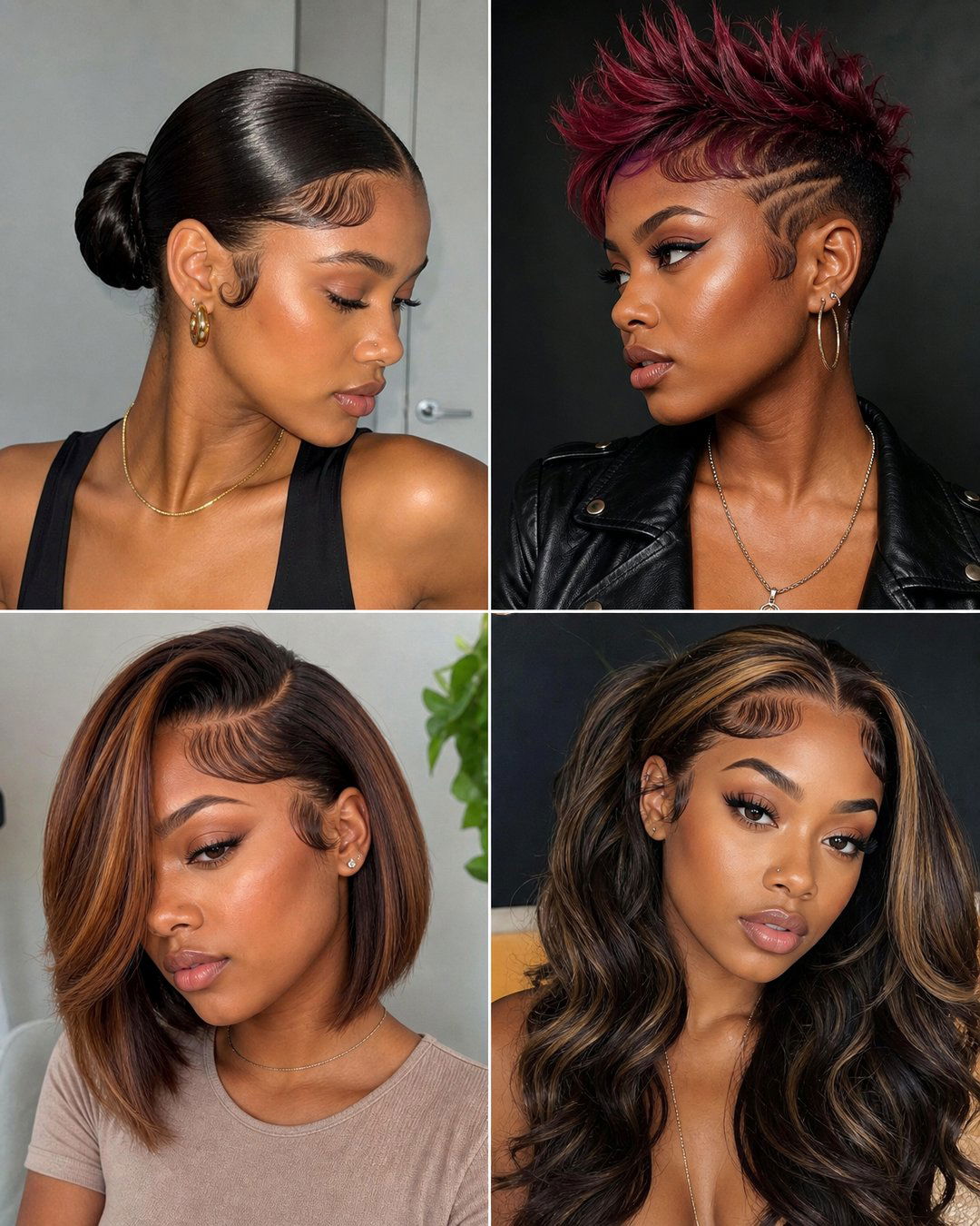 25 Edges Hairstyles Stunning Baby Hair Styling Ideas