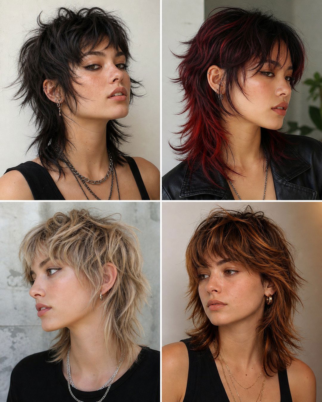 25 Edgy Mullet Haircuts Short Hair Styles to Rock
