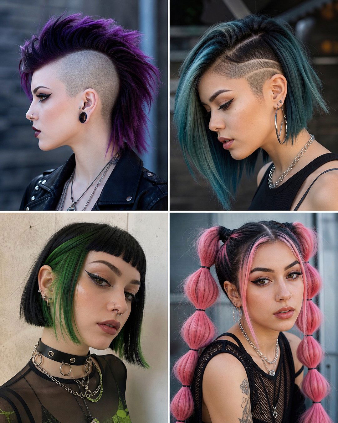 25 Edgy Punk Girl Hairstyles to Rock Your Bold Look