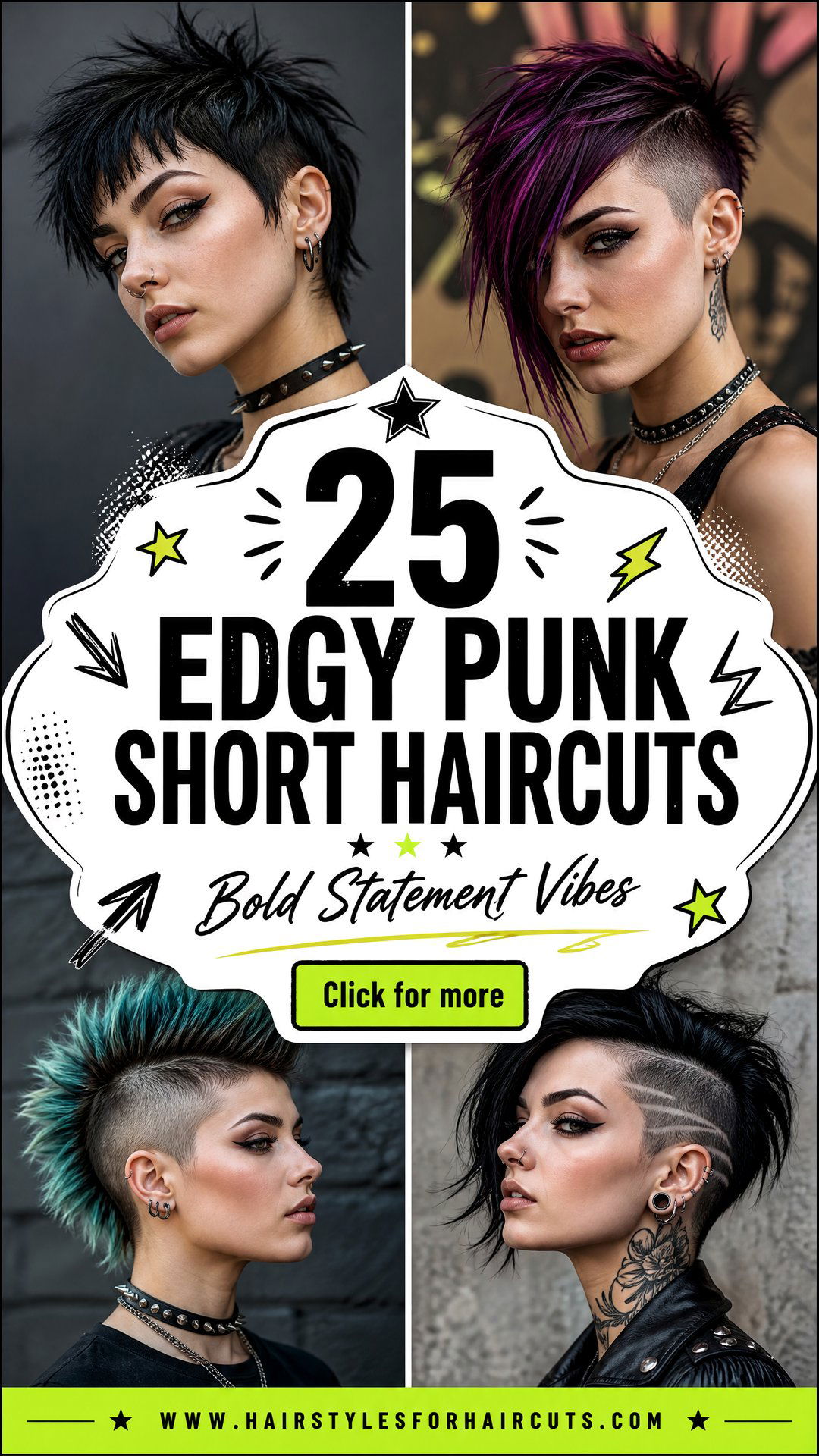 25 Edgy Punk Short Haircuts to Make a Bold Statement - 25 Edgy Punk Short Haircuts to Make a Bold Statement