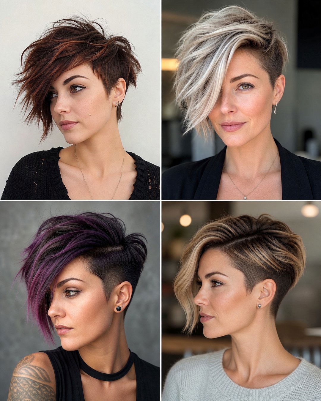 25 Edgy Short Hair Asymmetrical Haircuts to Try Now